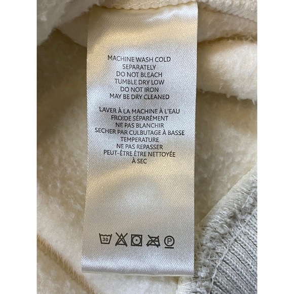 We The Free Cozy Camden Sherpa Fleece Crewneck Medium Oversized Free People - Picture 11 of 11
